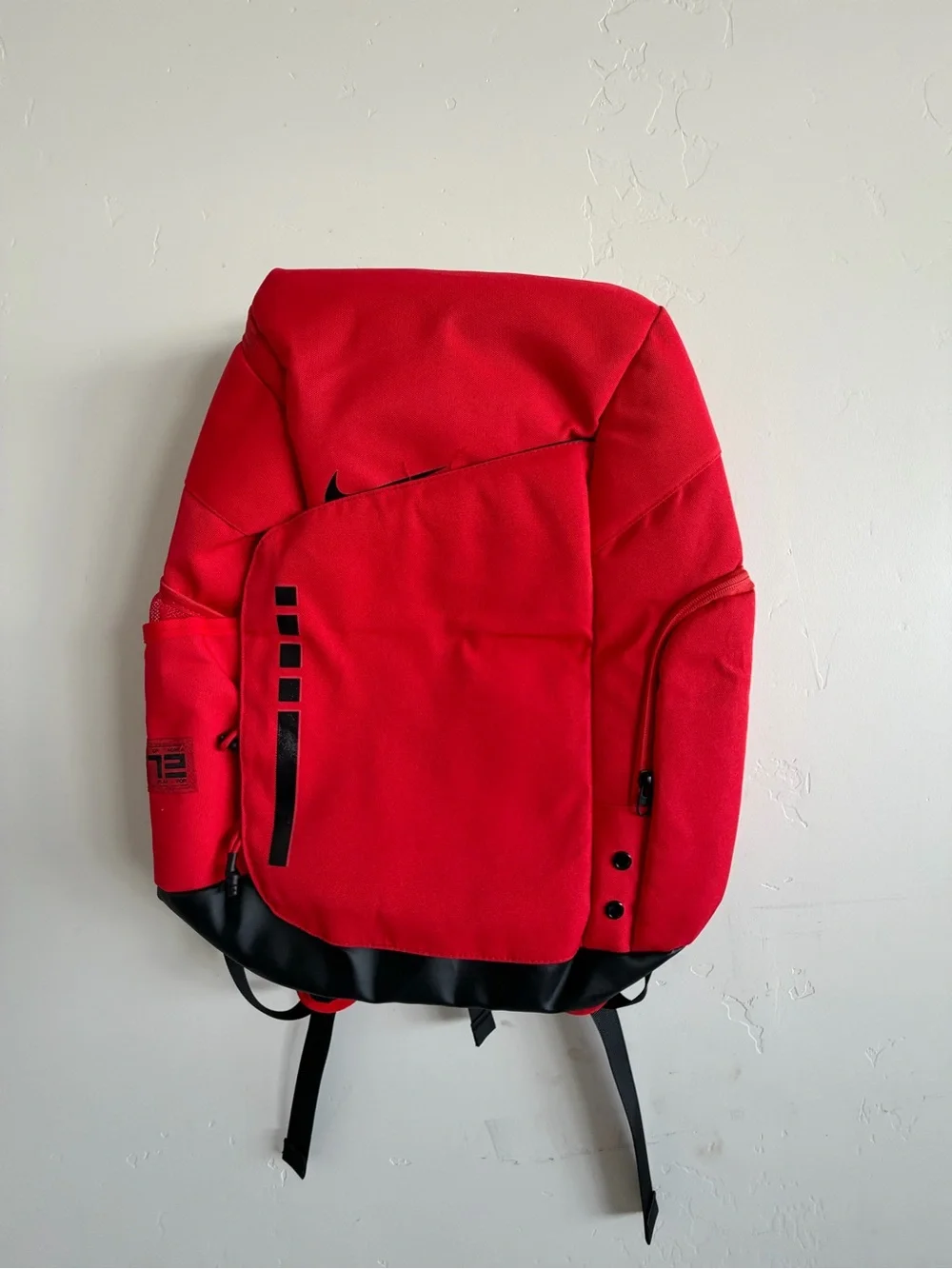 Nike Men's Red Backpack with Black Accents - Everyday Carry Pack